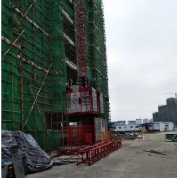 处理广西建工sc200施工电梯